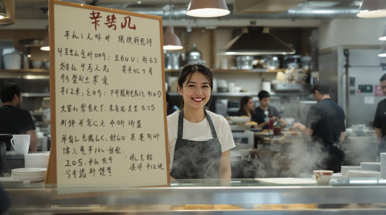 高校食堂阿姨手写英文菜单走红 - 爆料91 高校食堂阿姨手写英文菜单走红